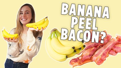 How to Make Banana Peel Bacon | Vegan Bacon Recipe