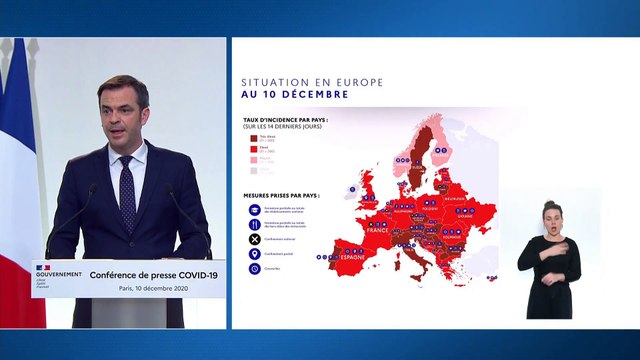 Point de situation #COVID19 du Premier ministre Jean Castex du 10 décembre 2020