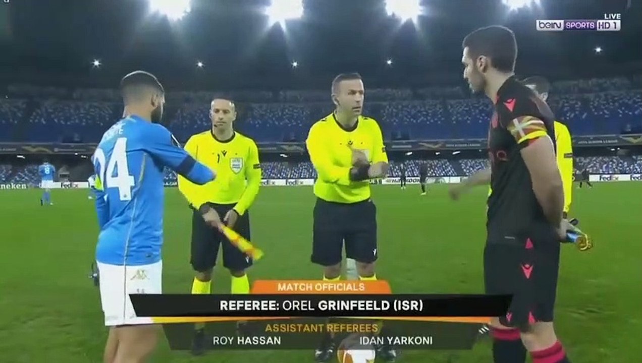 Napoli vs Real Sociedad Live VIVO 2020 HD