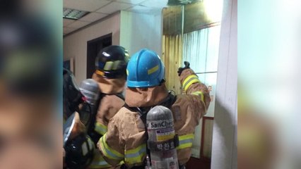 진주 7층짜리 병원서 불...200여 명 대피 / YTN