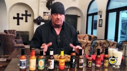 Hot Ones - The Undertaker Takes Care of Business While Eating Spicy Wing