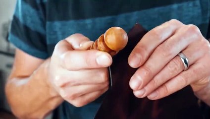 MAKING A HANDMADE ENVELOPE STYLE LEATHER IPAD COVER - DIY BUILD ALONG - ASMR(480P)