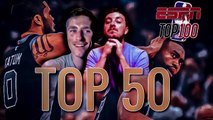 Jaylen Brown & Jayson Tatum ESPN Top 100 Reaction | Garden Report