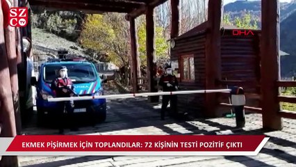 Kadınların ekmek pişirmek için toplandığı mahallede, 72 kişinin koronavirüs testi pozitif çıktı