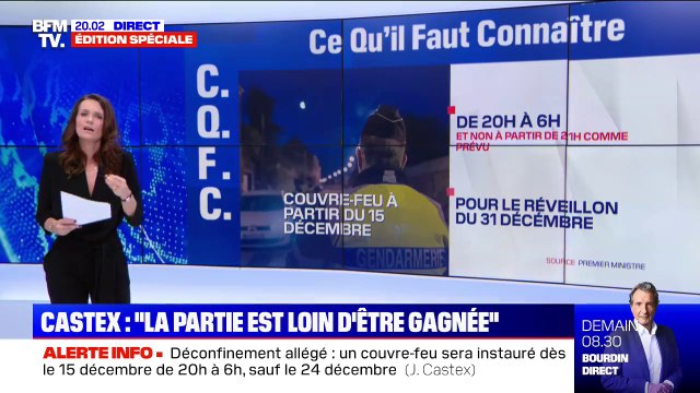 Lieux culturels, couvre-feu, attestation... Le point sur les règles en vigueur dès le 15 décembre