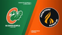 Cedevita Olimpija Ljubljana - Promitheas Patras Highlights | 7DAYS EuroCup, RS Round 5