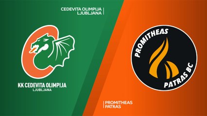 Cedevita Olimpija Ljubljana - Promitheas Patras Highlights | 7DAYS EuroCup, RS Round 5