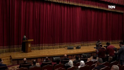 "أرجوكم عدم التنمر ضد أي طفل مختلف".. كلمة وزيرة التضامن خلال حفل كورال أطفال مصر