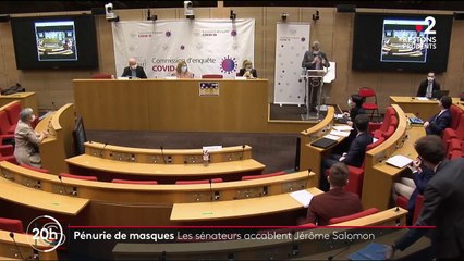 Pénurie de masques : Jérôme Salomon accablé par la commission d'enquête du Sénat