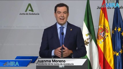 Juanma Moreno comunica Nuevas Medidas Estado de Alarma de cara a Navidad