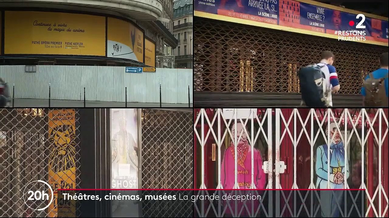 Covid 19 : le monde culturel en colère après la prolongation de la fermeture des théâtres et cinéma