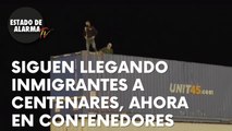 ¡SIGUE la INVASIÓN MASIVA de INMGRANTES! ¡VEAN cómo llegan en CONTENEDORES al PUERTO de TENERIFE!