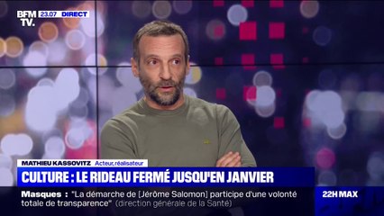 Pour Mathieu Kassovitz, les salles de cinéma ne sont "absolument pas essentielles dans la situation dans laquelle on est"