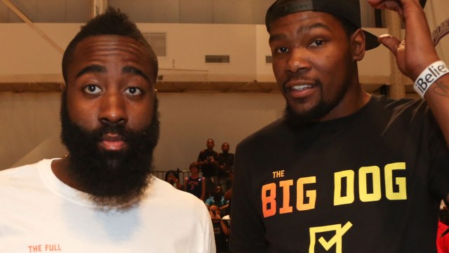 Kevin Durant Is Sick Of Trade Questions About James Harden, Says I Don't Think About James