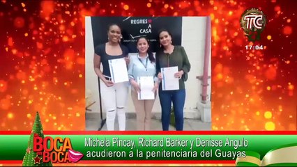 Reconocidos talentos de pantalla acudieron a la Penitenciaría del Litoral