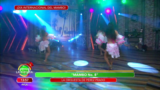 ¡La Orquesta de Pérez Prado vino al programa para tocar la canción Mambo No. 8 ! | Venga La Alegría