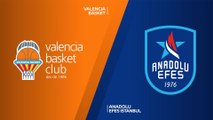 Valencia Basket - Anadolu Efes Istanbul Highlights | Turkish Airlines EuroLeague, RS Round 13