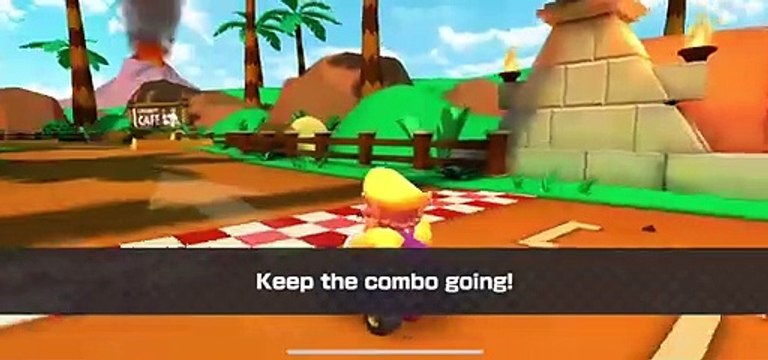 Mario Kart Tour - Clearing Rosalina Cup Challenge Combo Attack Gameplay (Winter Tour)