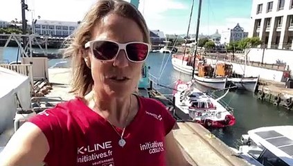 Sam Davies au Cap Initiatives Coeur 11/12