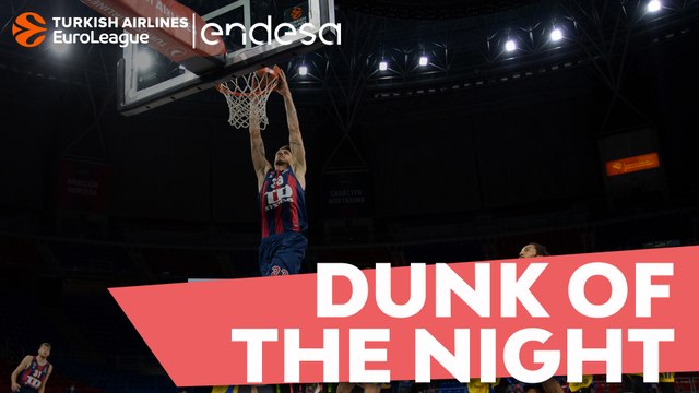Endesa Dunk of the Night: Achille Polonara, TD Systems Baskonia Vitoria-Gasteiz