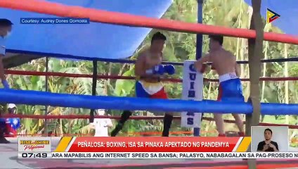 Peñalosa: Boxing, isa sa pinaka-apektado ng pandemya