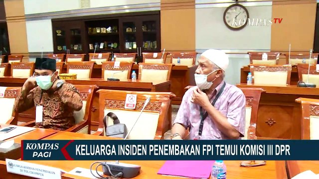 Keluarga Insiden Penembakan FPI Temui Komisi III DPR