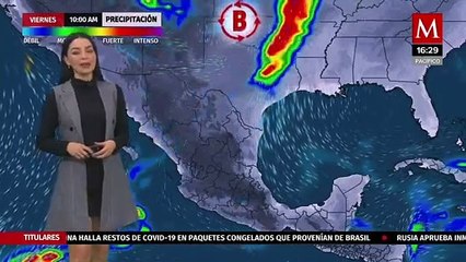 El clima para mañana 11 de diciembre, con Sandy Tok.