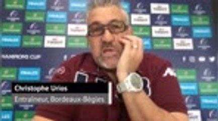 Champions Cup - Urios : "Une nouvelle formule qui m'excite beaucoup"