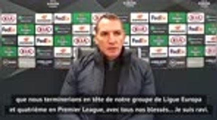 Groupe G - Rodgers : "Les équipes anglaises prennent cette compétition au sérieux"