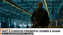 In Theaters Now- Fast & Furious Presents- Hobbs & Shaw - Weekend Ticket