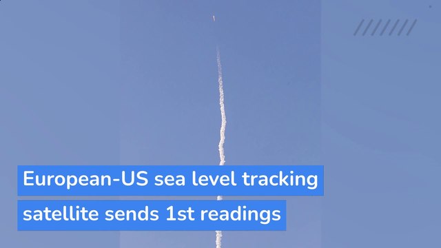 European-US sea level tracking satellite sends 1st readings, and other top stories in technology from December 11, 2020.