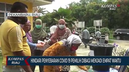Hindari Penyebaran Covid 19 Pemilih Dibagi Menjadi Empat Waktu