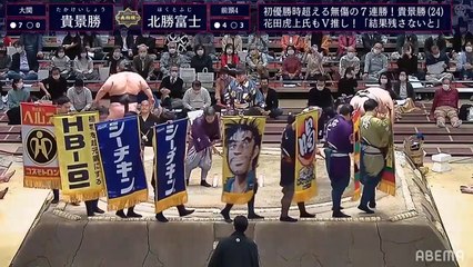 Takakeisho vs Hokutofuji - Kyushu 2020, Makuuchi - Day 8