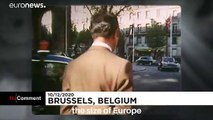 شاهد: الزعماء الأوروبيون يقفون دقيقة صمت حداداً على فاليري جيسكار ديستان