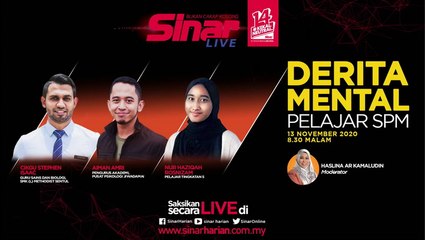 [LIVE] Derita Mental Pelajar SPM 2020-11-13 at 12:26