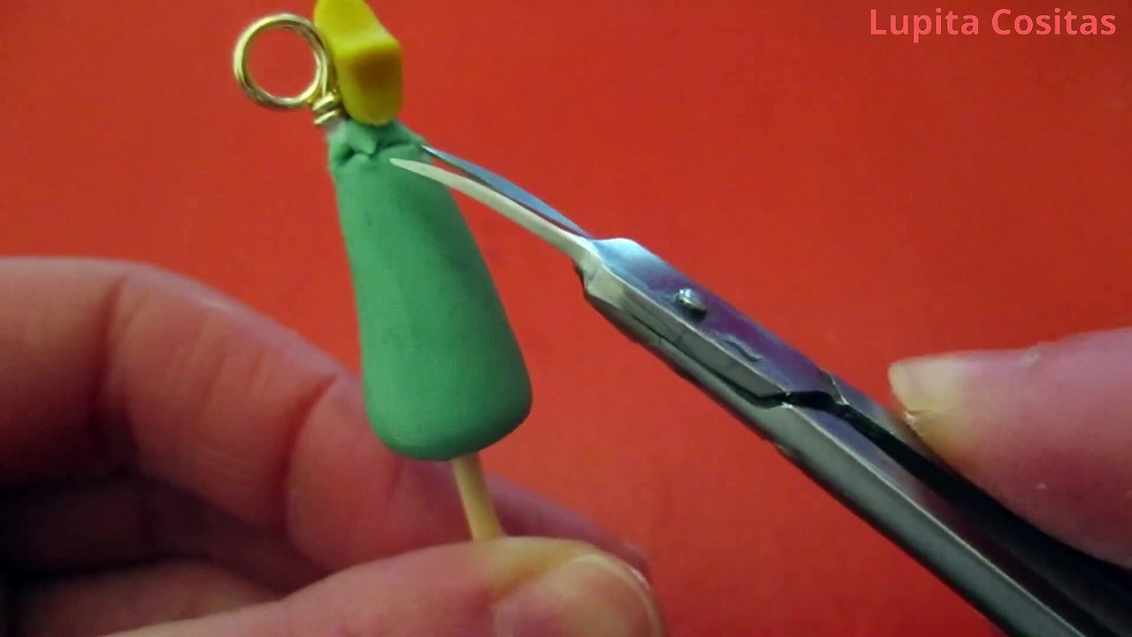 COMO HACER ARETES Y DIJE DE ARBOLITO DE NAVIDAD