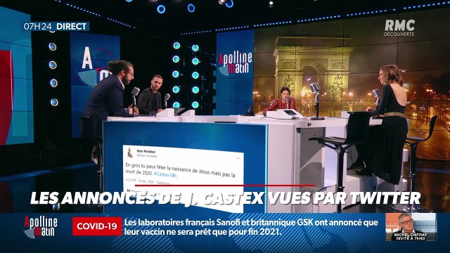 #Magnien, la chronique des réseaux sociaux : Les annonces de Jean Castex vues par Twitter - 11/12