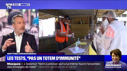 L'édito de Matthieu Croissandeau: Les tests ne sont pas "un totem d'immunité" - 11/12