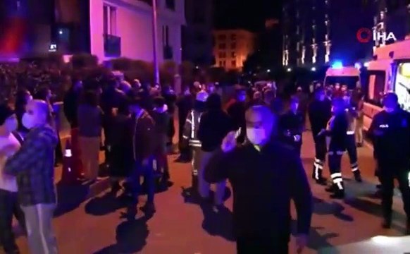 Yüzlerce daireli sitenin saunası alev aldı