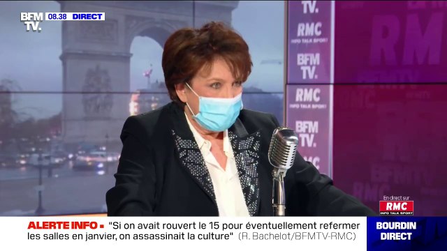 Roselyne Bachelot: Le 7 janvier n'est pas une date de réouverture pour les lieux culturels