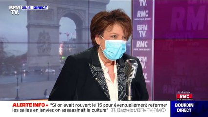 Roselyne Bachelot: "La culture fait vivre mais les politiques de prévention empêchent de mourir"