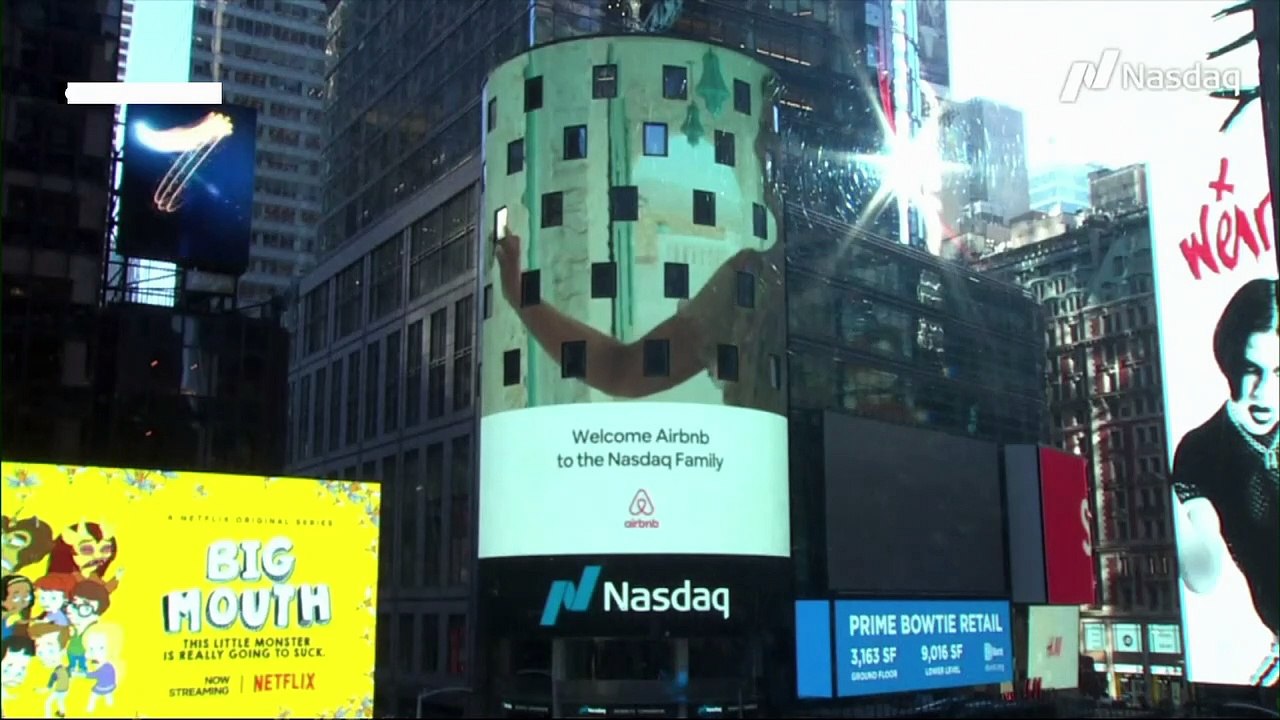 Airbnb feiert Kursfeuerwerk nach Börsengang