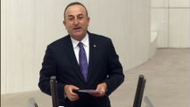 TBMM - Çavuşoğlu: 'Bugün kimse Türkiye'nin kolunu bükmeye çalışamaz, tam tersi bize doğrultulan Doğu Akdeniz'de rotaları da kolları da biz büküyoruz. Bundan emin olun'