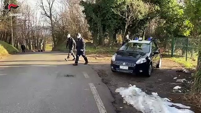 Varese - Spaccio nei boschi della Valceresio 3 arresti (14.12.20)