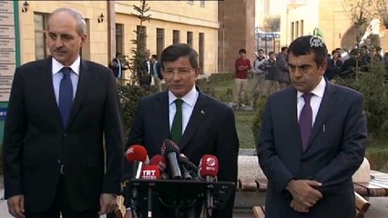 Davutoğlu'ndan Türk rehine açıklaması