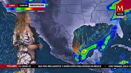 El clima para hoy 14 de diciembre, Pamela Longoria