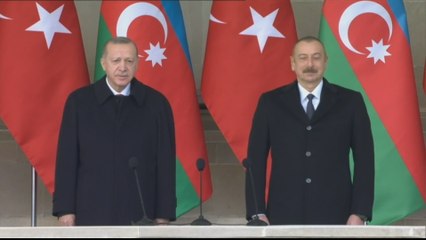 Turkey president on victory tour over Nagorno-Karabakh conflict