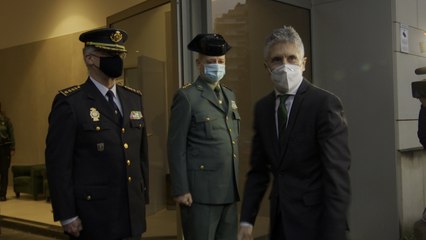 El ministro de Interior, Fernando Grande-Marlaska, en San Sebastián