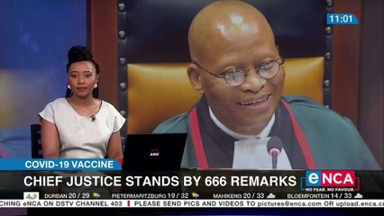 Chief Justice stands by 666 remarks