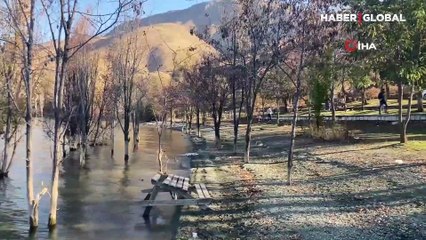 Her yerde baraj ve göllerde su seviyesi düştü, deprem merkezindeki o göldeki yükselme dikkat çekti